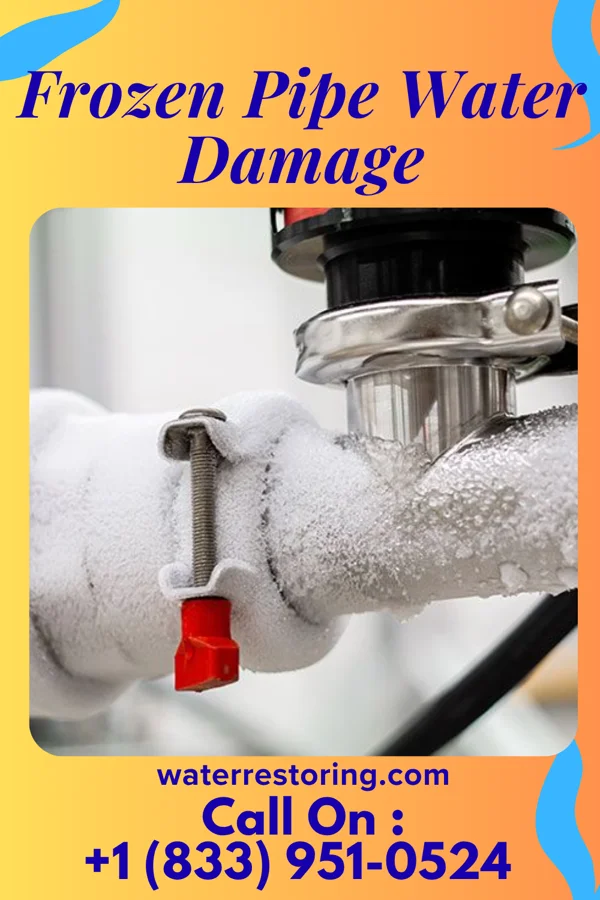 Frozen Pipe Water Damage in Garretson, SD